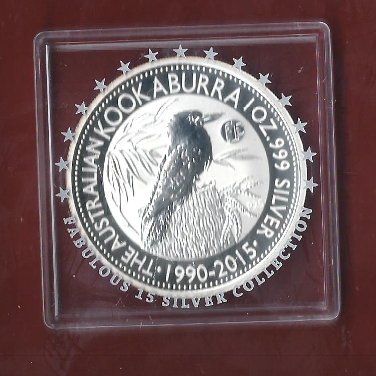  Australien 2015  AG 1 OZ Koblenzer Münzen Studio Koblenz Frank Maurer AH693   