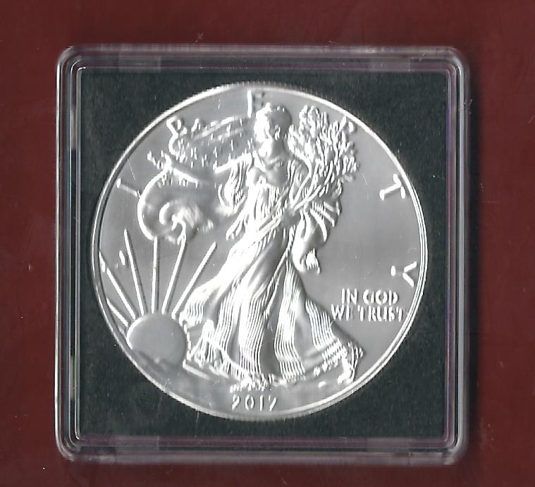  USA 2017  AG 1 OZ Koblenzer Münzen Studio Koblenz Frank Maurer AH696   