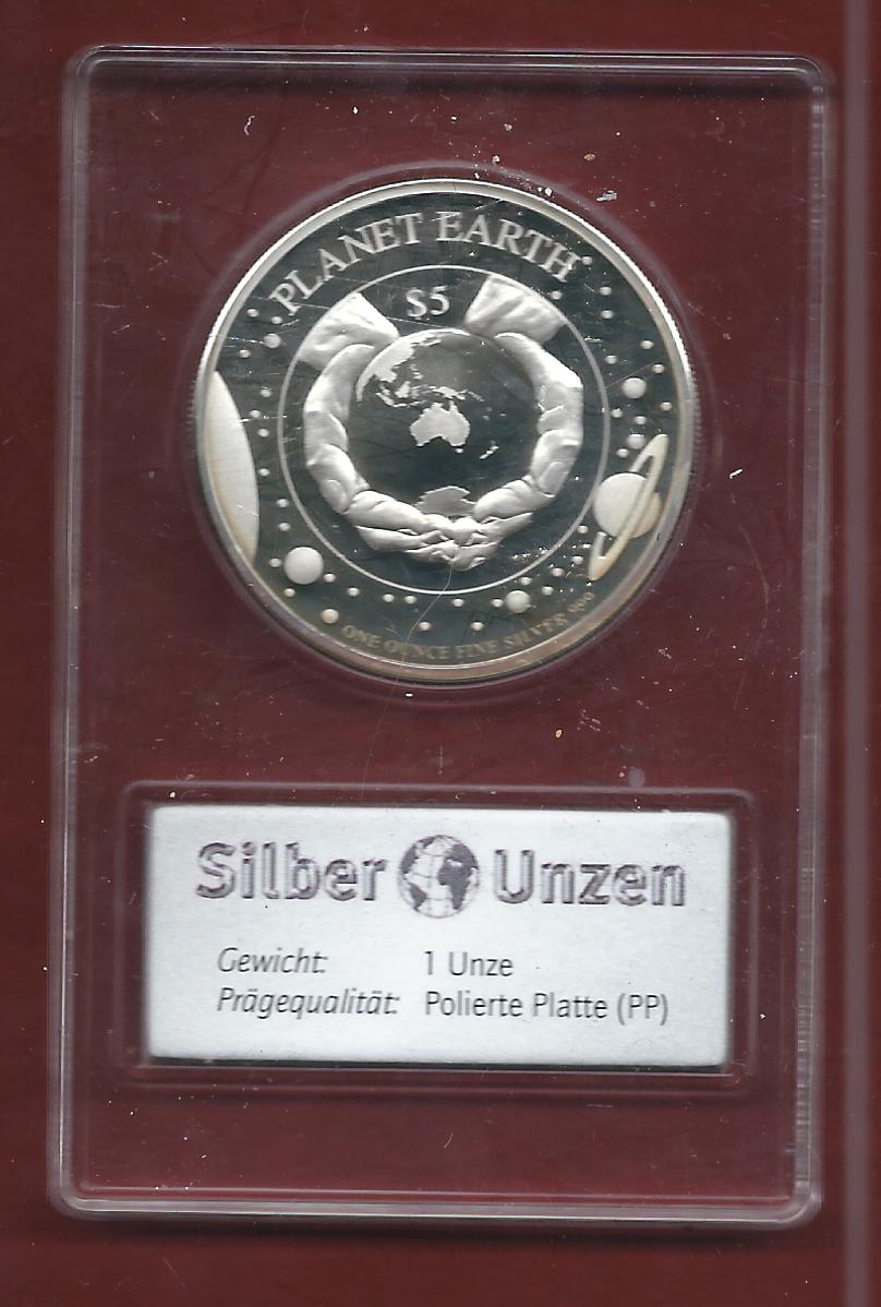  Salomon 2016 PP  AG 1 OZ Koblenzer Münzen Studio Koblenz Frank Maurer AH698   