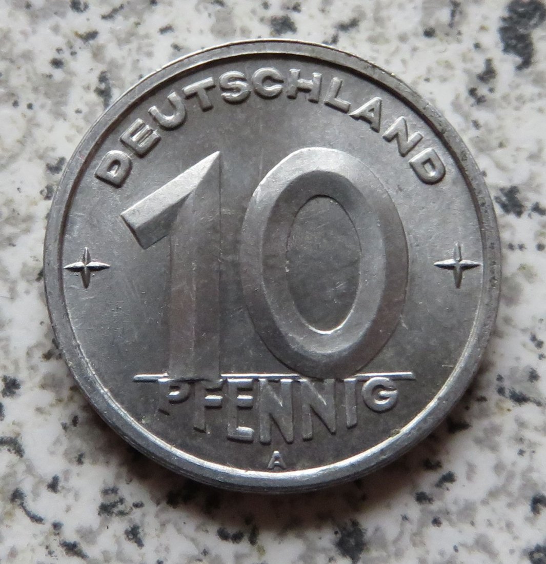  DDR 10 Pfennig 1948 A, besser   