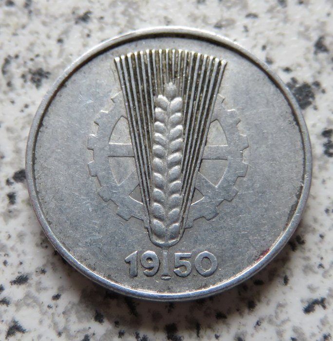  DDR 10 Pfennig 1950 A   