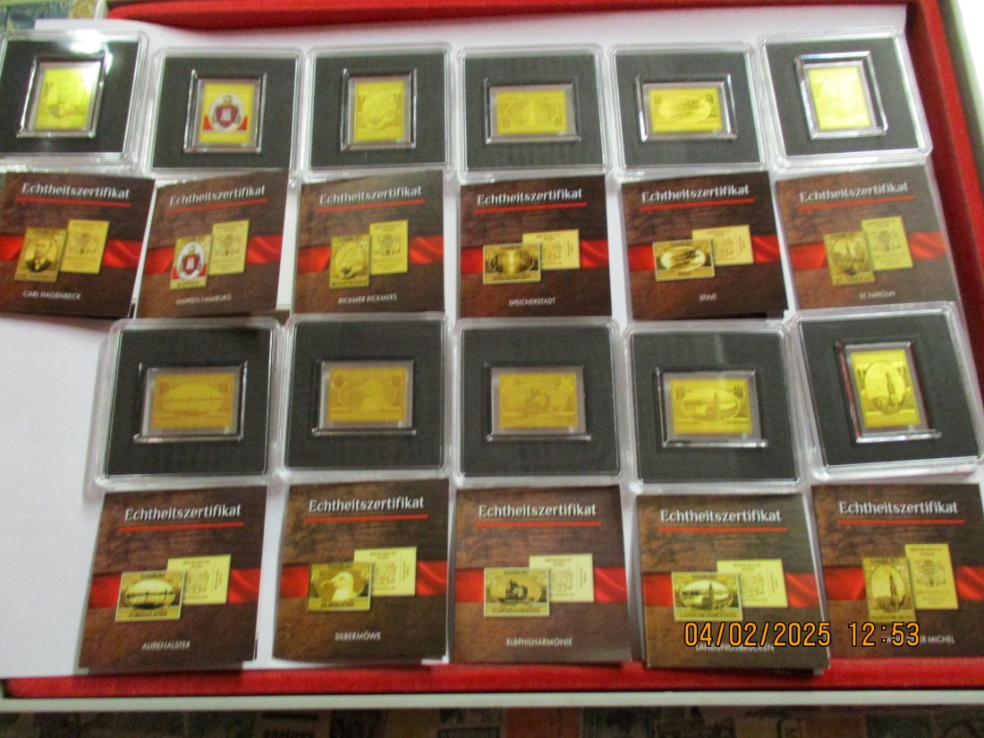  Anlage Gold 11 x 1/500 Oz Gold 999er Gewicht alles 0,6842 Gramm /1100260 / V3   