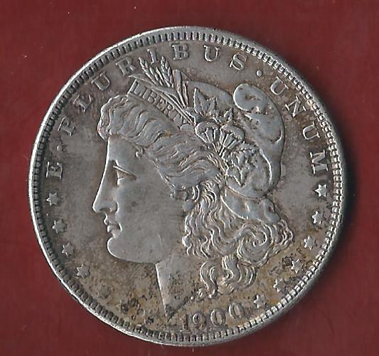  Morgan Dollar 1900  Koblenzer Münzen Studio Koblenz Frank Maurer AH588   