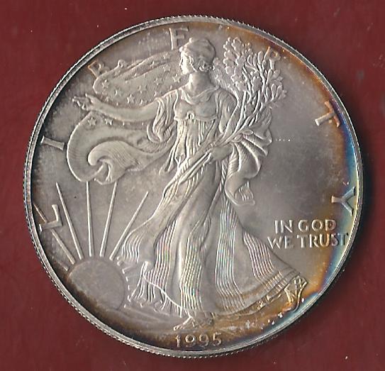  USA 1 Oz 999 AG 1995 Koblenzer Münzen Studio Koblenz Frank Maurer AH590   