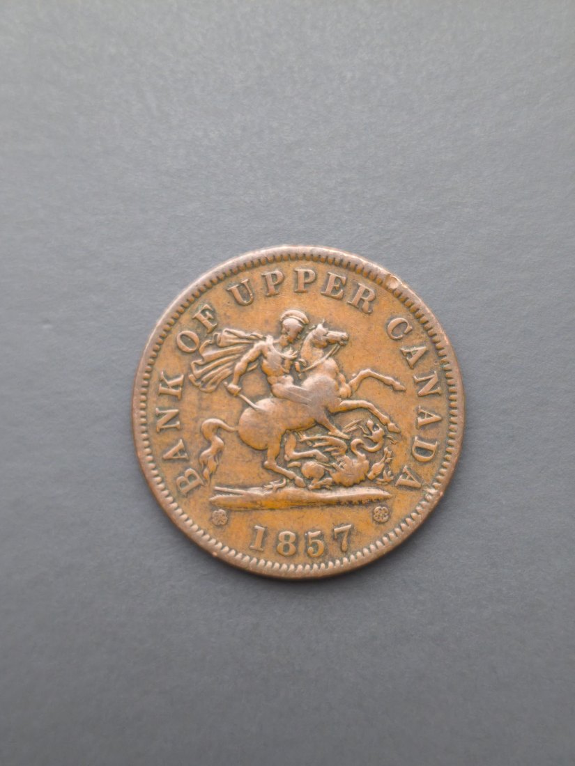  Kanadische Provinzen 1 Penny - 1857   