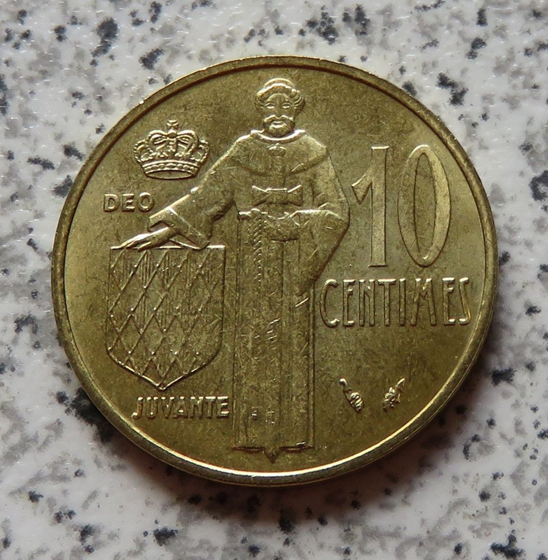  Monaco 10 Centimes 1978   