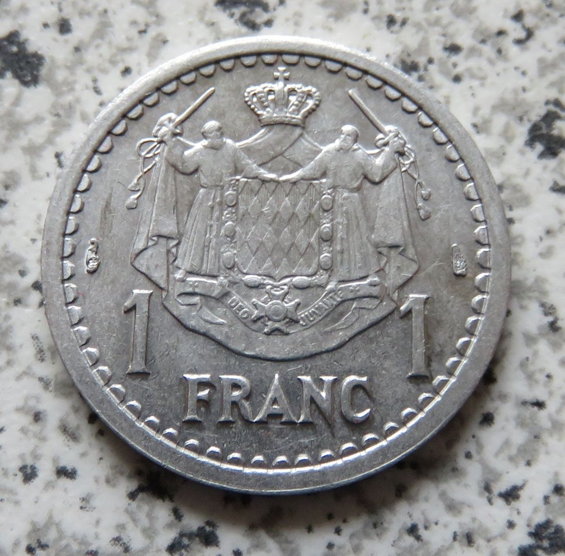  Monaco 1 Franc 1943, Erhaltung   