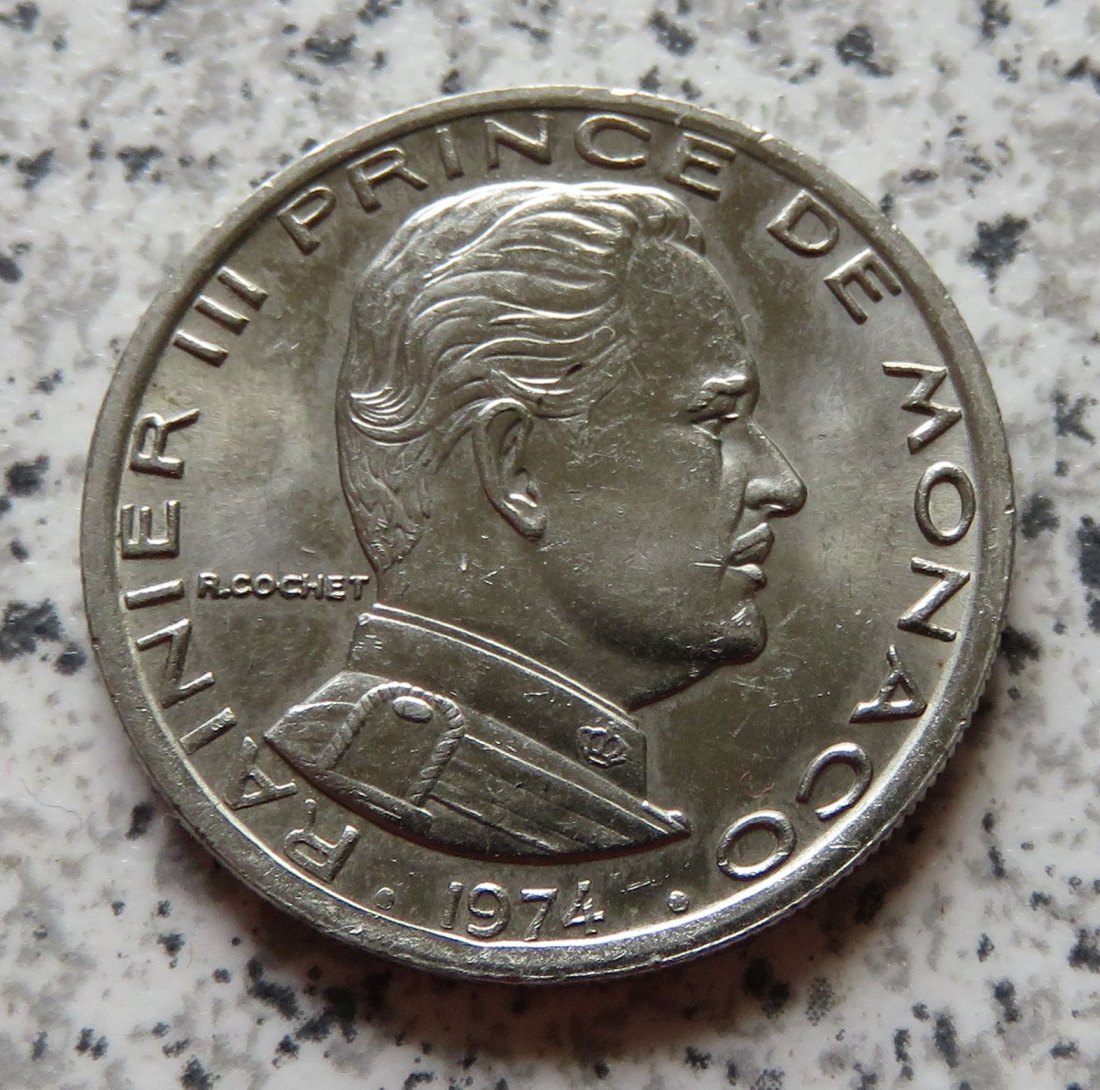  Monaco 1 Franc 1974   