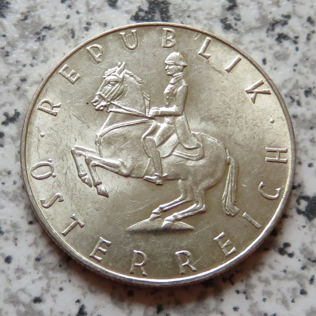  Österreich 5 Schilling 1963, bestes Jahr   