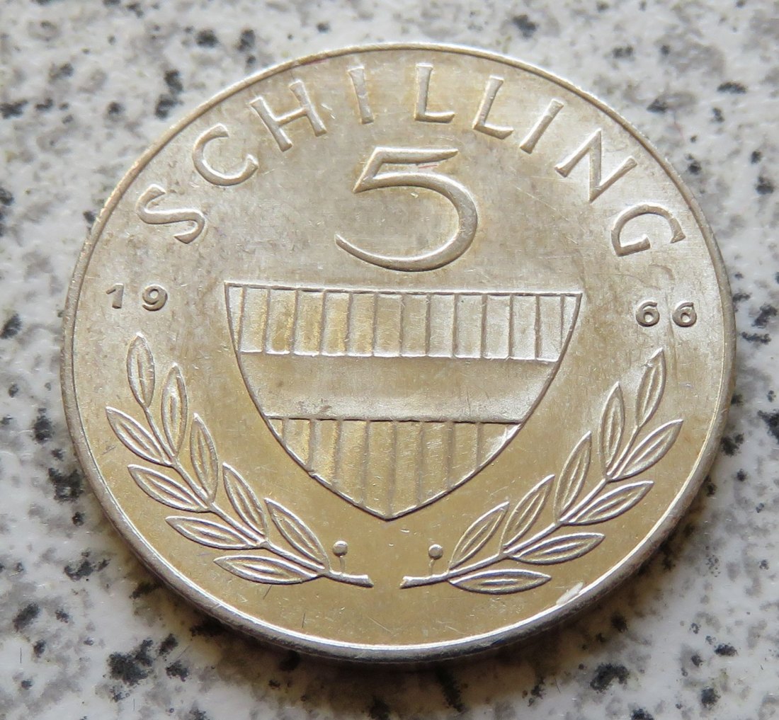  Österreich 5 Schilling 1966   