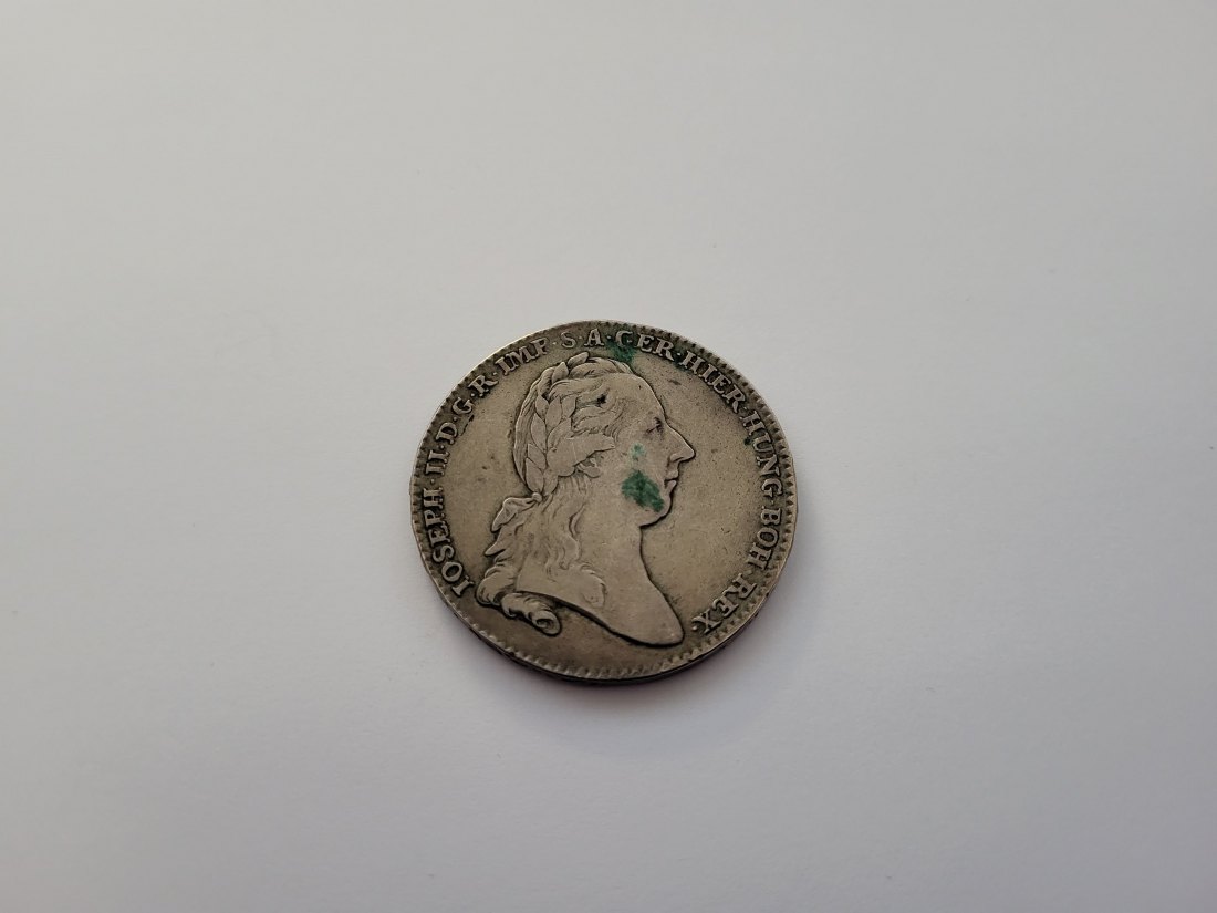  Taler 1784 Joseph II Ag silber 29,2g Österreich Spittalgold9800 (3469)   