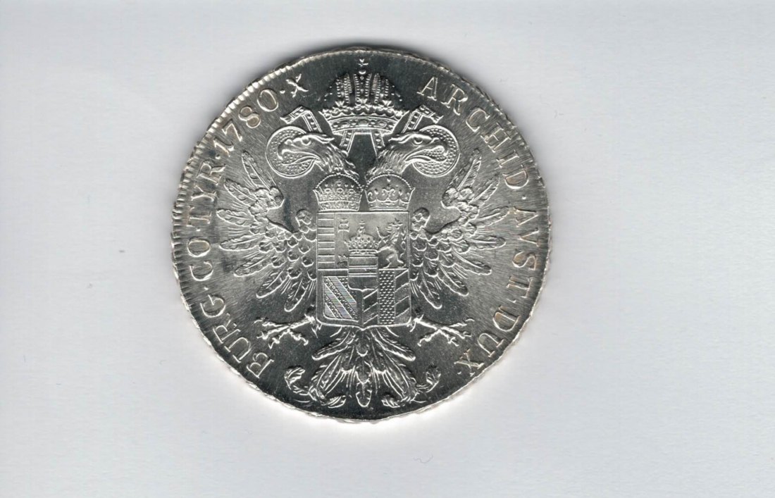  Maria Theresia Taler NP 1780 Ag 833/23,39g fein silber Österreich Spittalgold9800 (1917)   