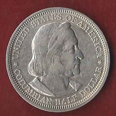  USA 1/2 Dollar 1893 Columbian Koblenzer Münzen Studio Koblenz Frank Maurer AH814   