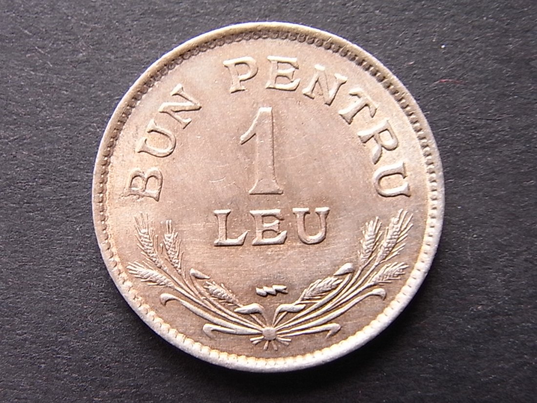  Rumänien 1 Leu 1924 unc   