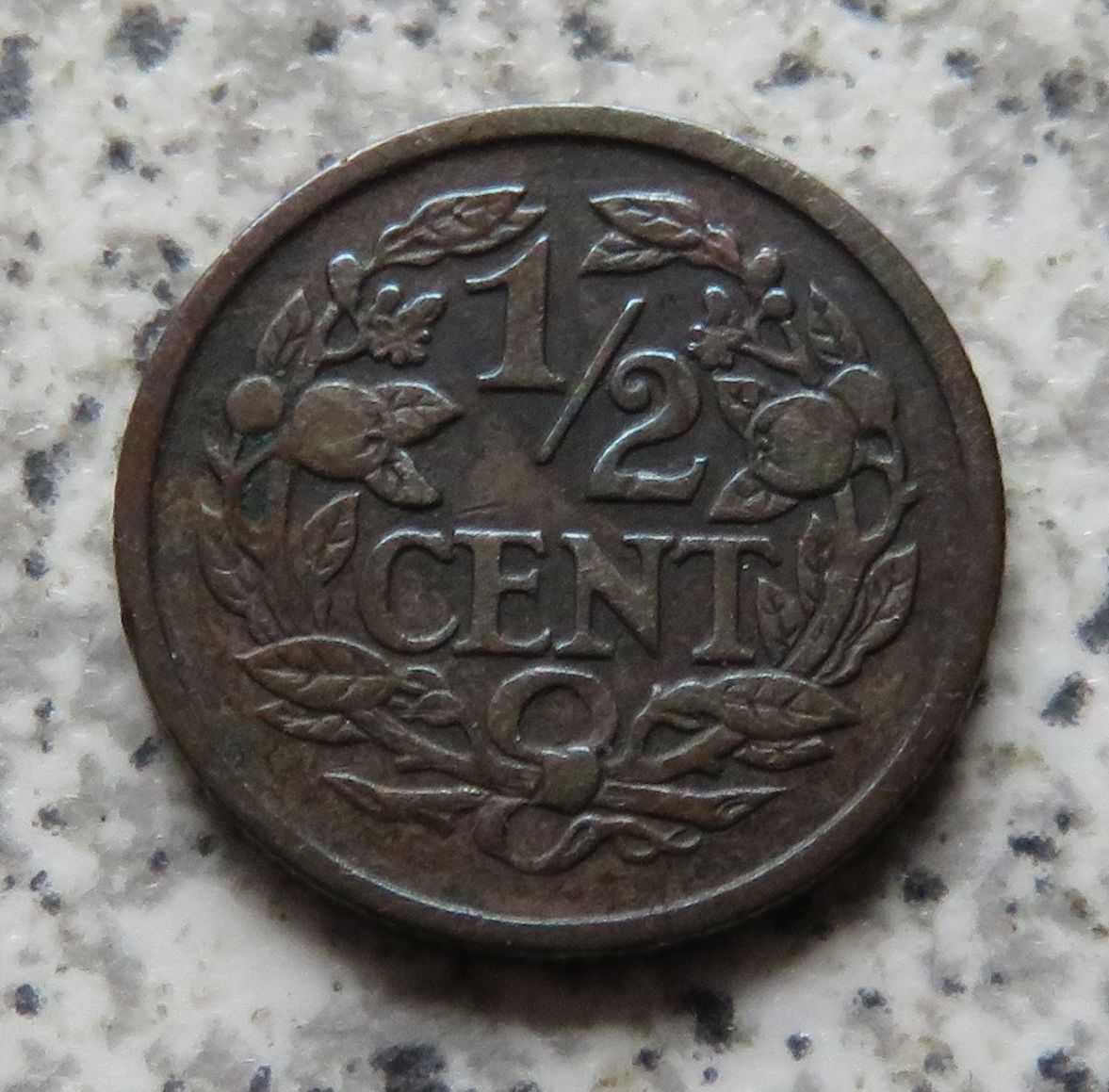  Niederlande 1/2 Cent 1928   