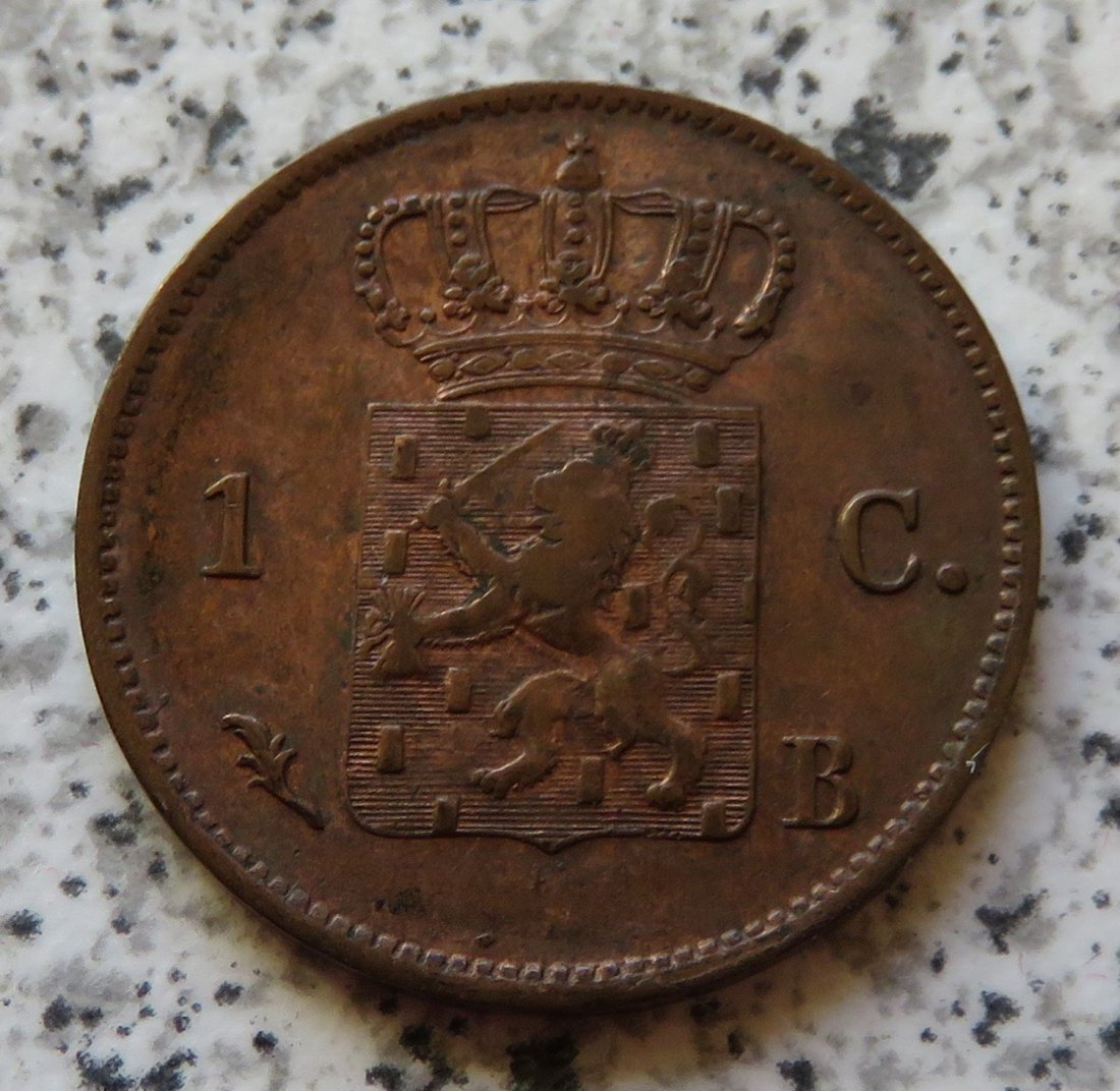  Niederlande 1 Cent 1828 B   