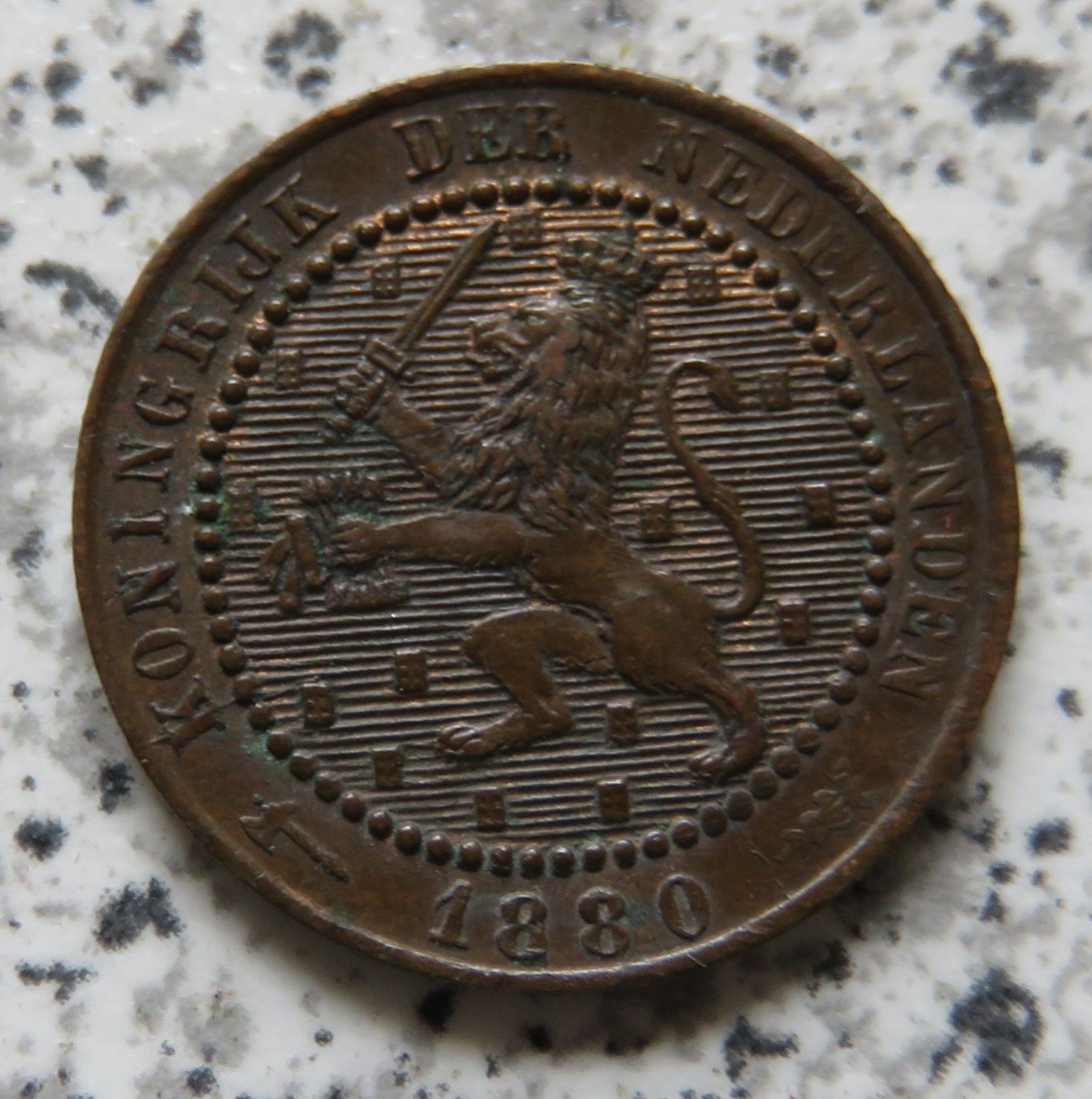  Niederlande 1 Cent 1880   