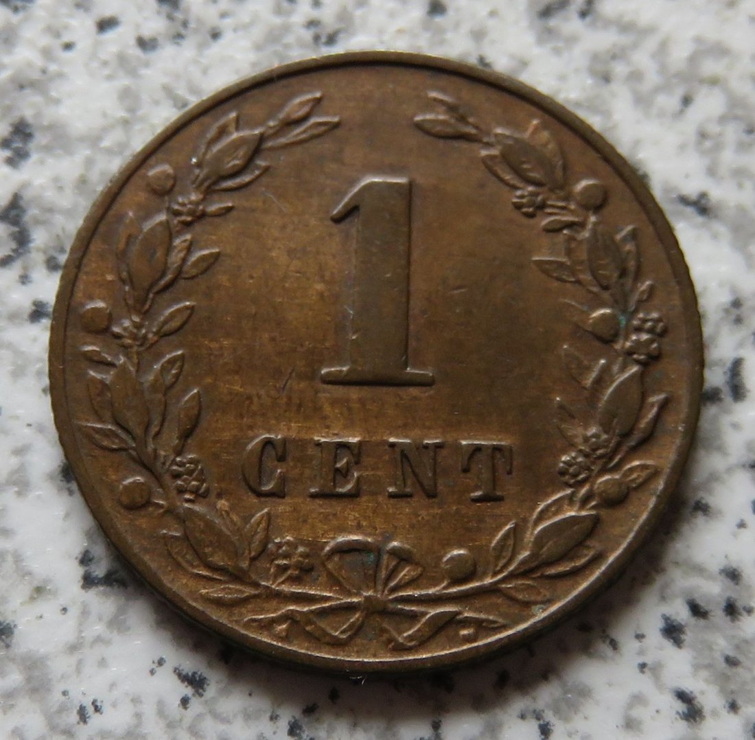  Niederlande 1 Cent 1881   