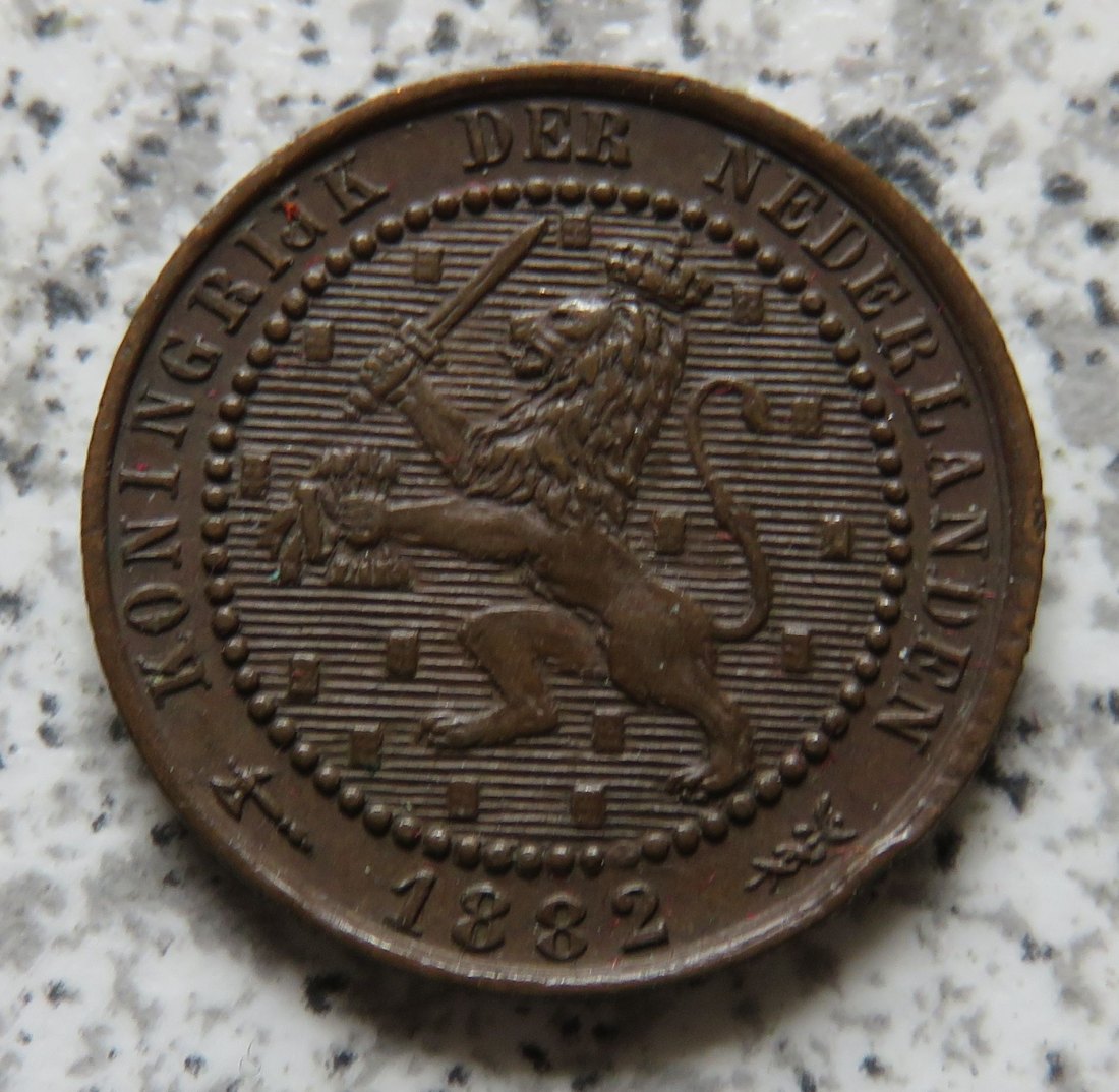  Niederlande 1 Cent 1882   