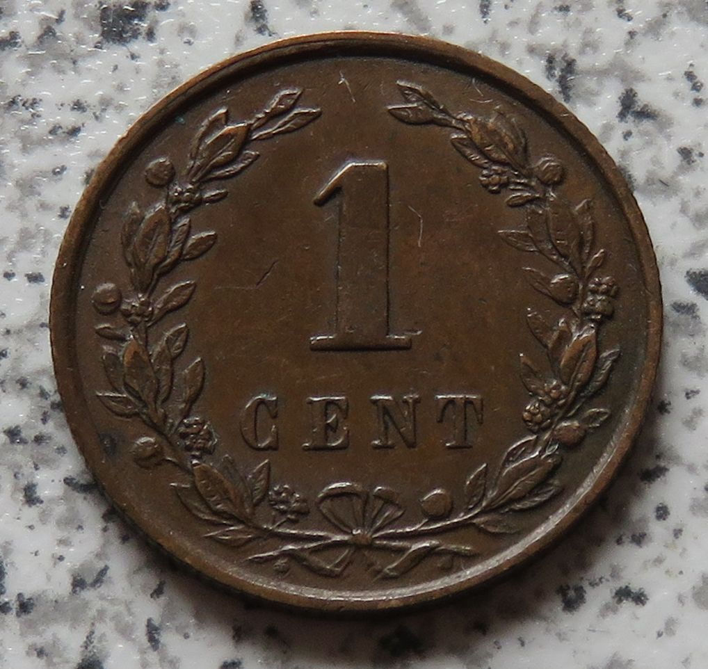  Niederlande 1 Cent 1892   