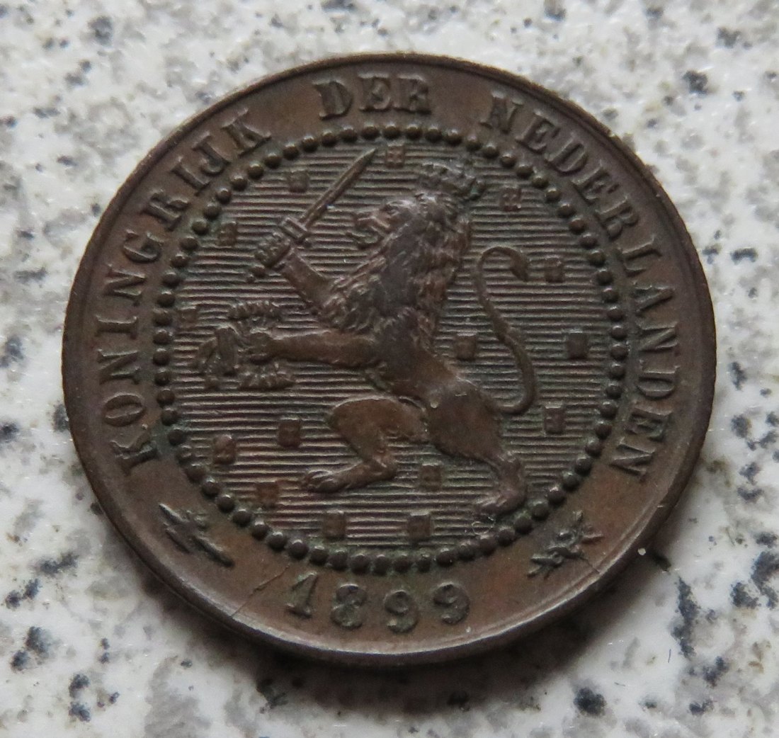  Niederlande 1 Cent 1899   