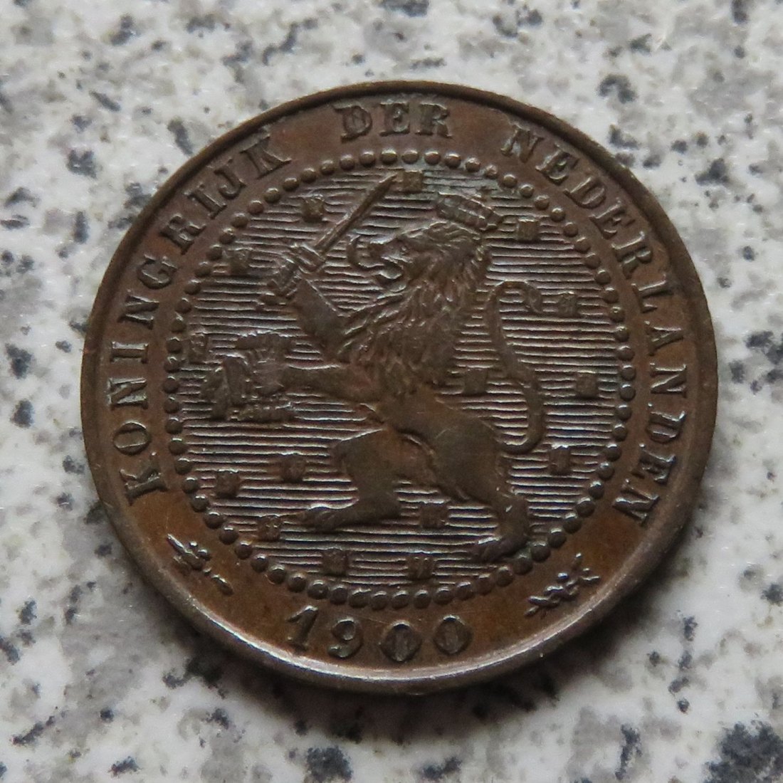  Niederlande 1 Cent 1900   