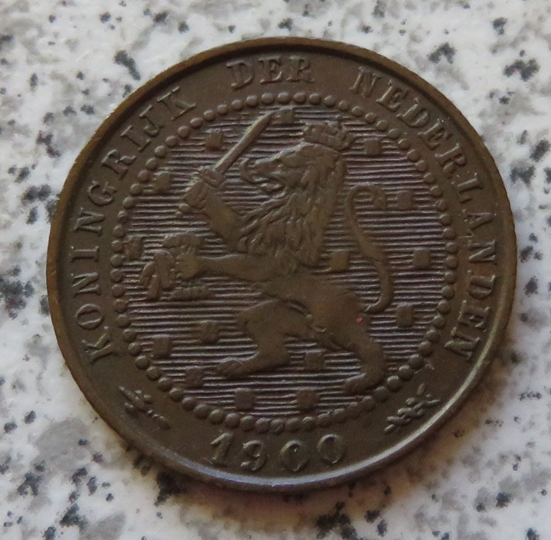  Niederlande 1 Cent 1900   