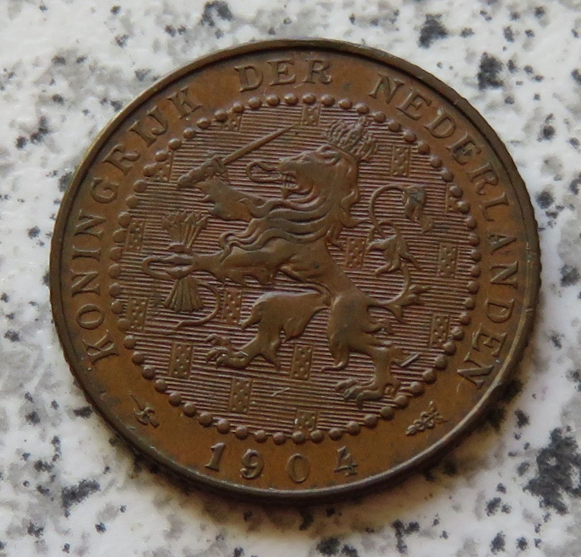  Niederlande 1 Cent 1904   