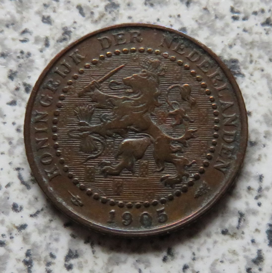  Niederlande 1 Cent 1905   