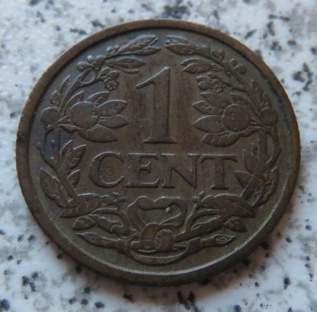  Niederlande 1 Cent 1916   