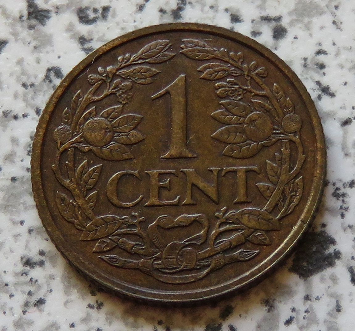  Niederlande 1 Cent 1919   