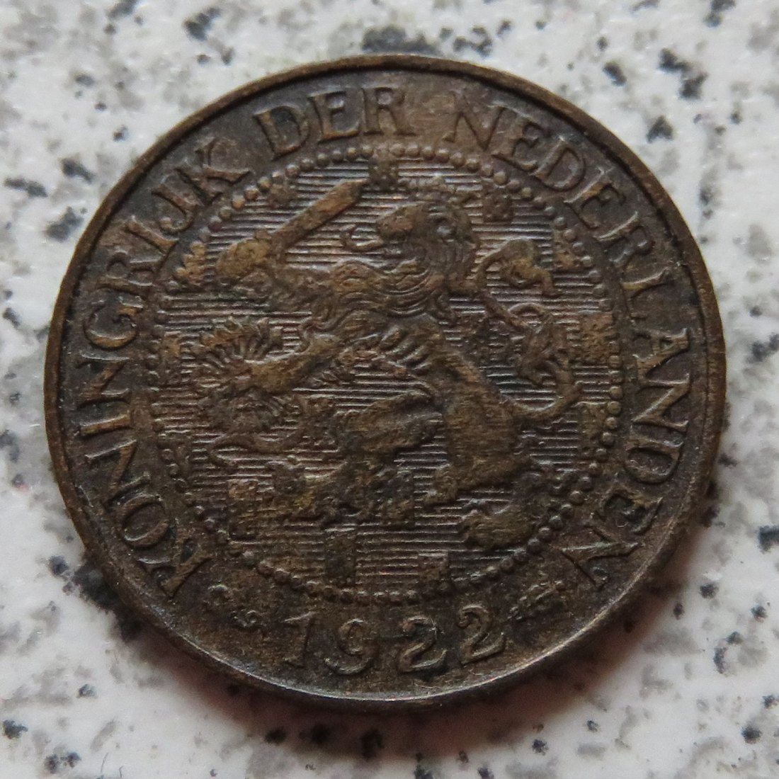  Niederlande 1 Cent 1922   