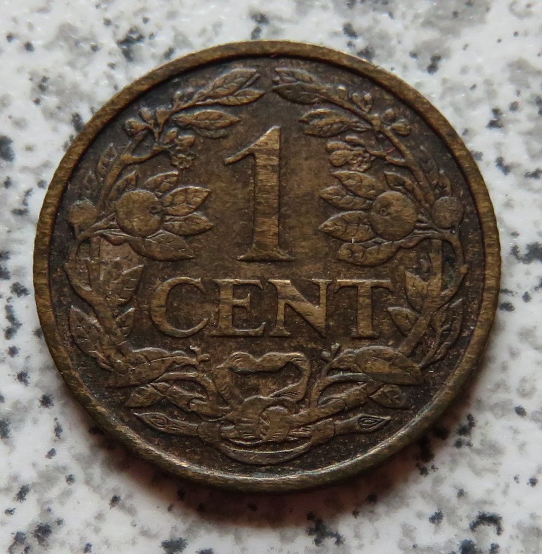  Niederlande 1 Cent 1922   