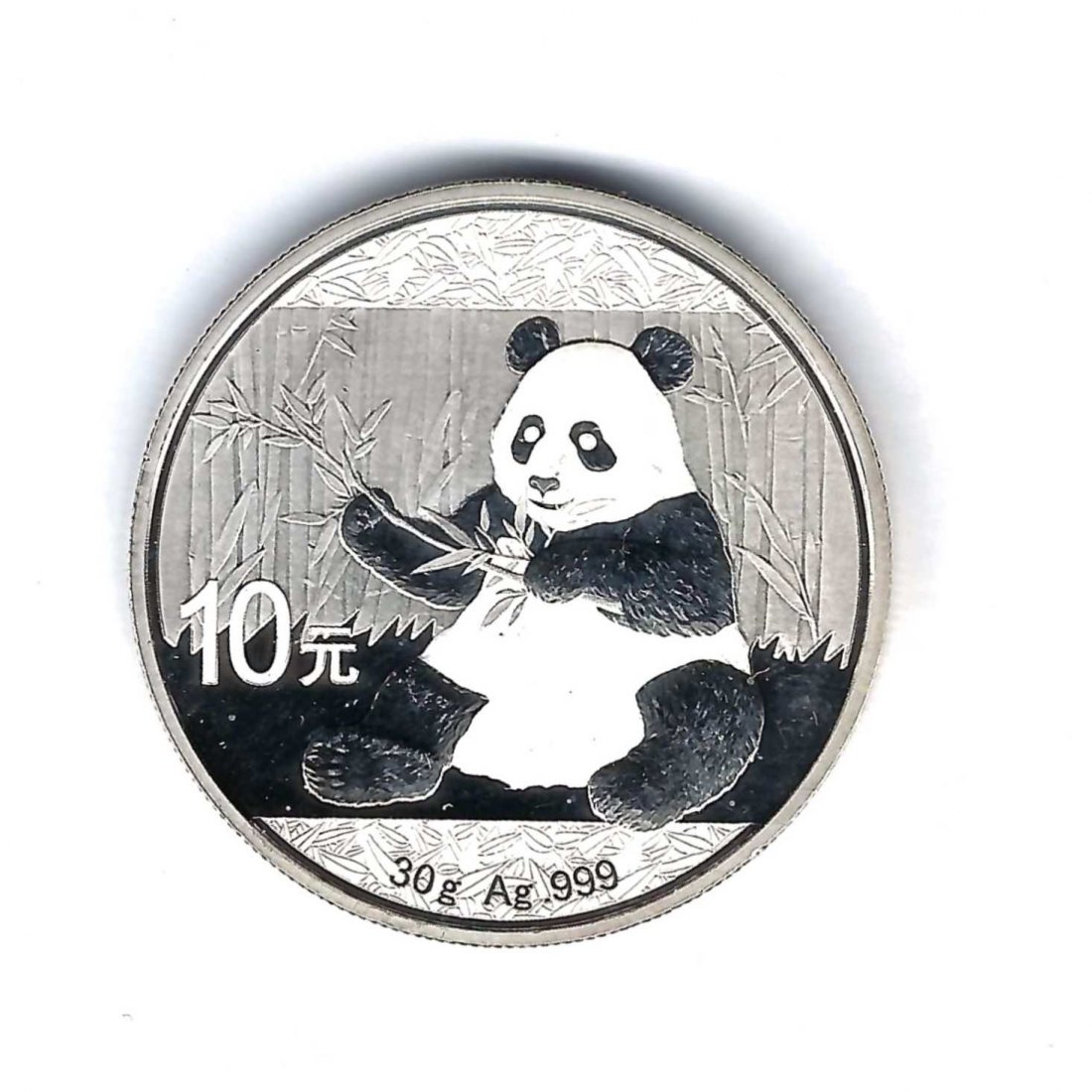  China 10 Yuan Panda 2017 30 Gramm  Münzenankauf Koblenz Frank Maurer Ah717   