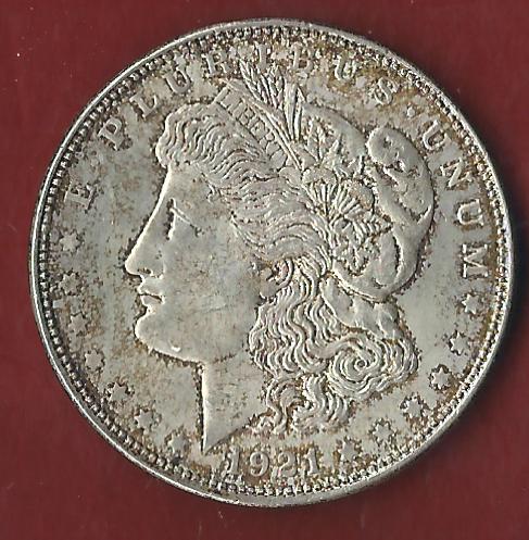  USA Morgan Dollar 1921 Koblenzer Münzen Studio Koblenz Frank Maurer AH816   