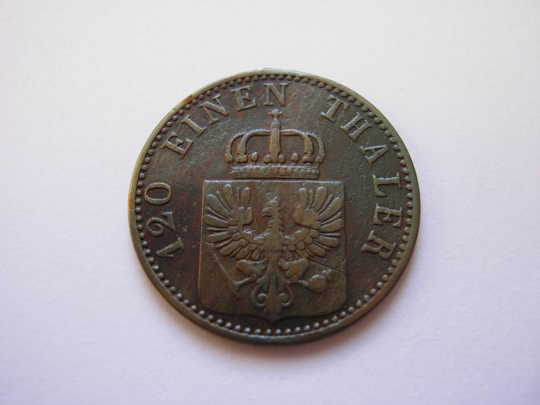  3 Pfenning 1866 A   