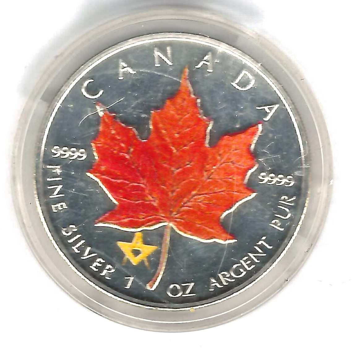  Kanada Maple Leaf 2007 AG 1 OZ Koblenzer Münzen Studio Koblenz Frank Maurer AH720   