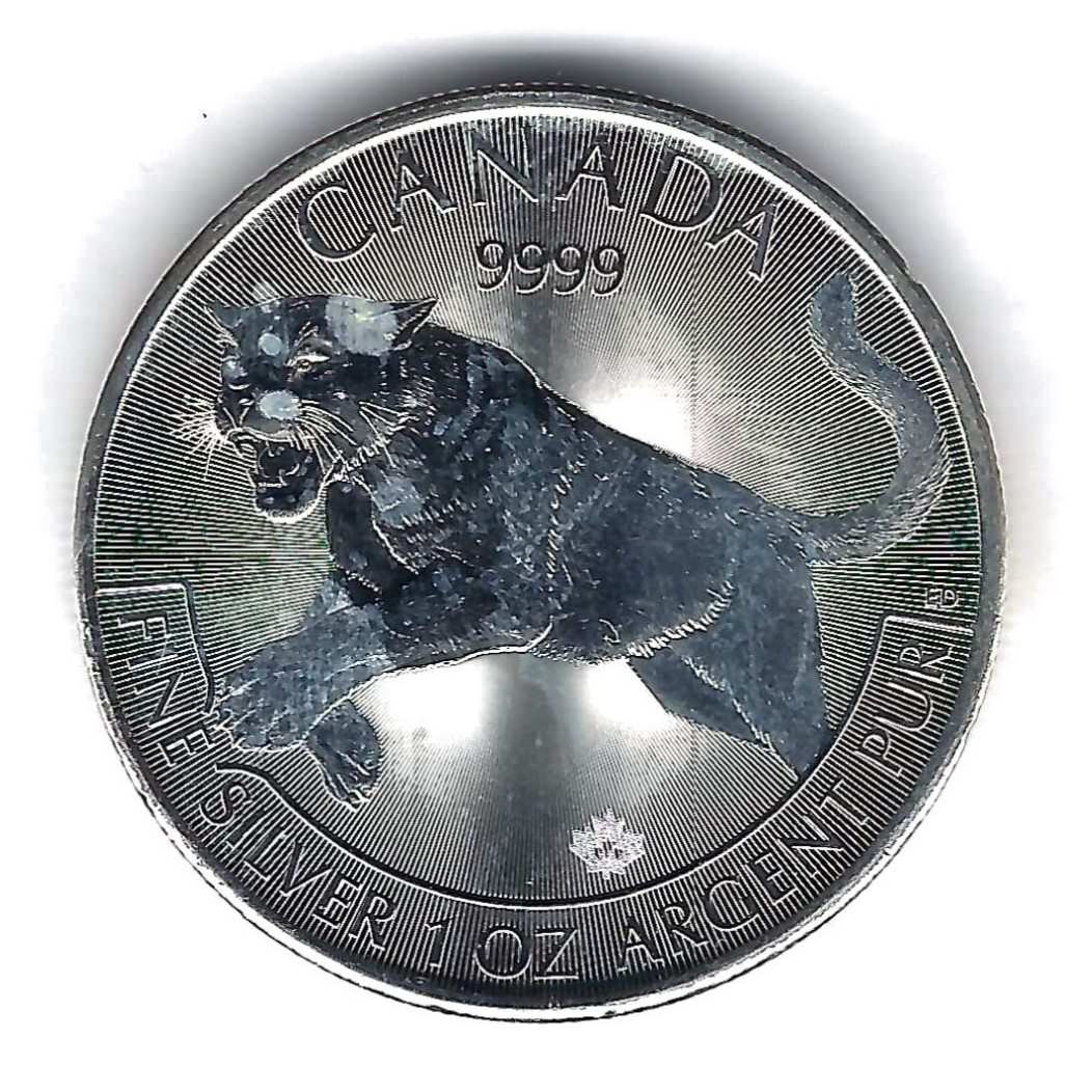  Kanada Wildkatze 2016 1 Oz Feinsilber Goldankauf Koblenz Frank Maurer AC 721   