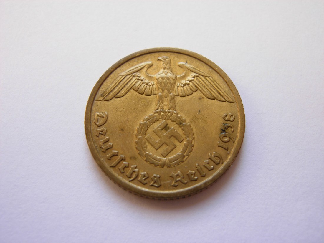  10 Reichspfennig 1938 F   