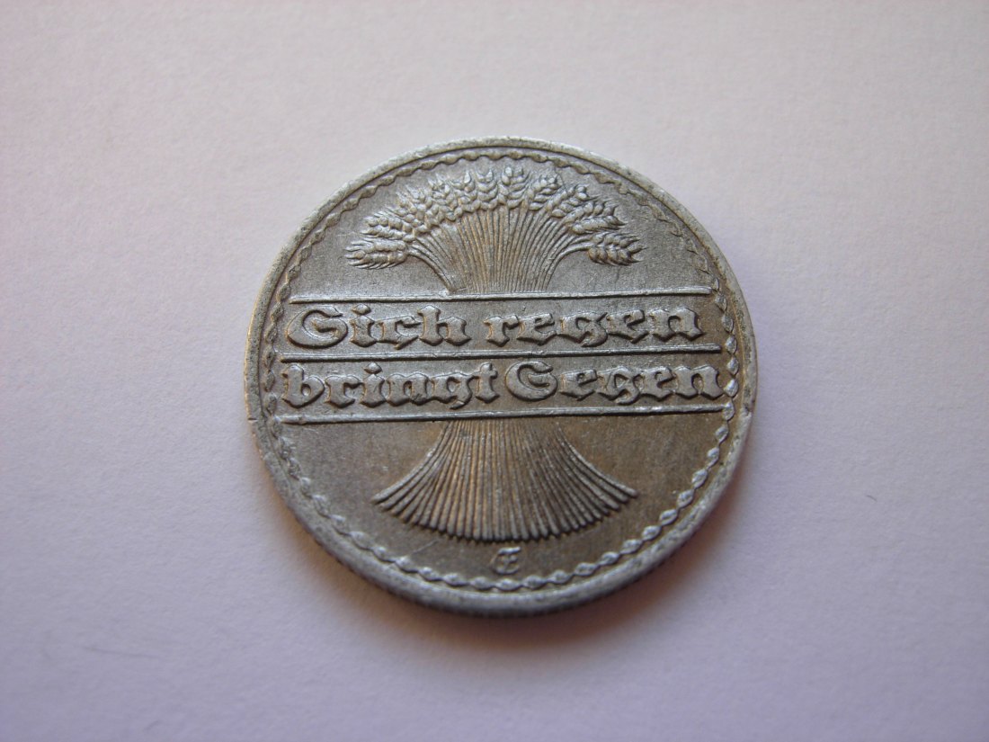  50 Pfennig 1921 E   