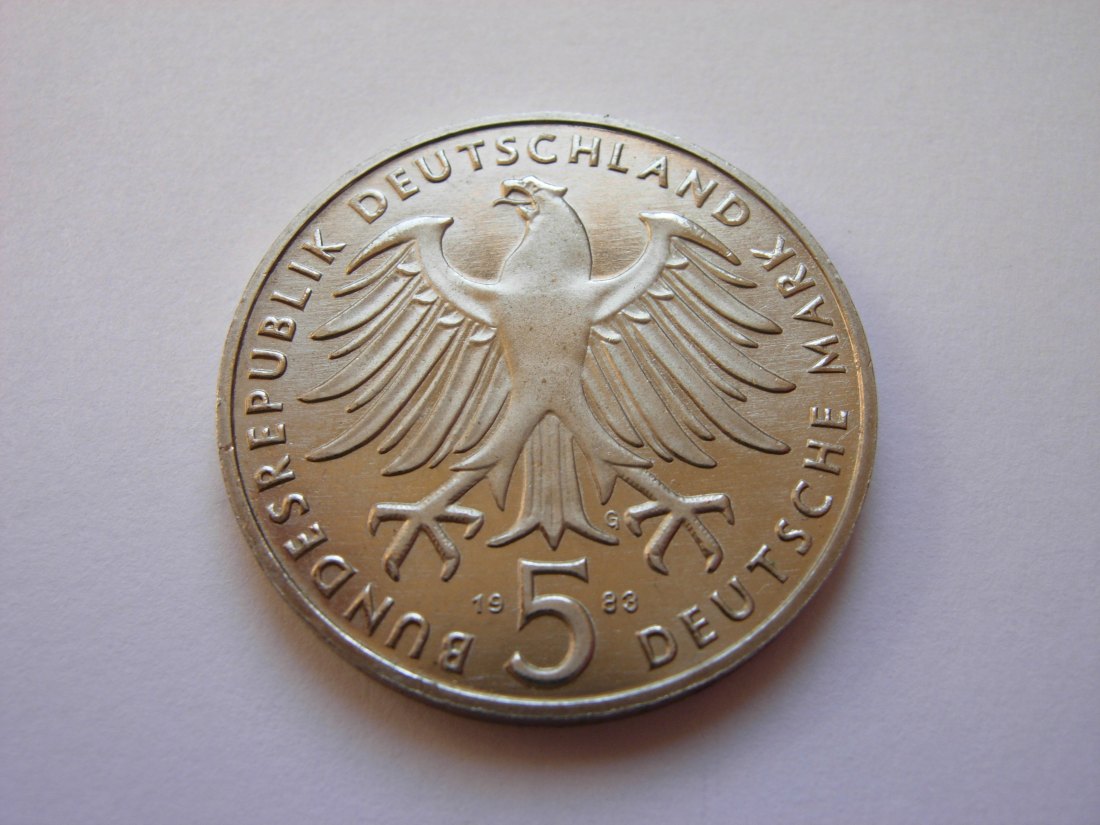  5 Mark - Martin Luther 1983 G PP   