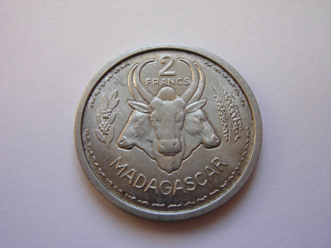  2 Franc 1948 - Madagascar   