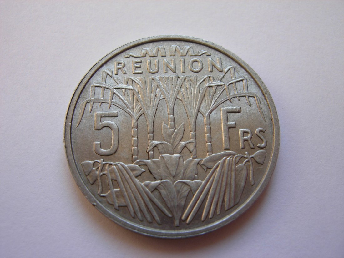  5 Franc 1955 - Reunion   