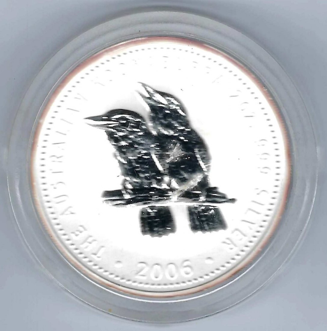  Australien 2 Dollar 2 Oz Kookaburra 2006 AG PP Golden Gate Münzenankauf Koblenz Frank Maurer Ah 727   