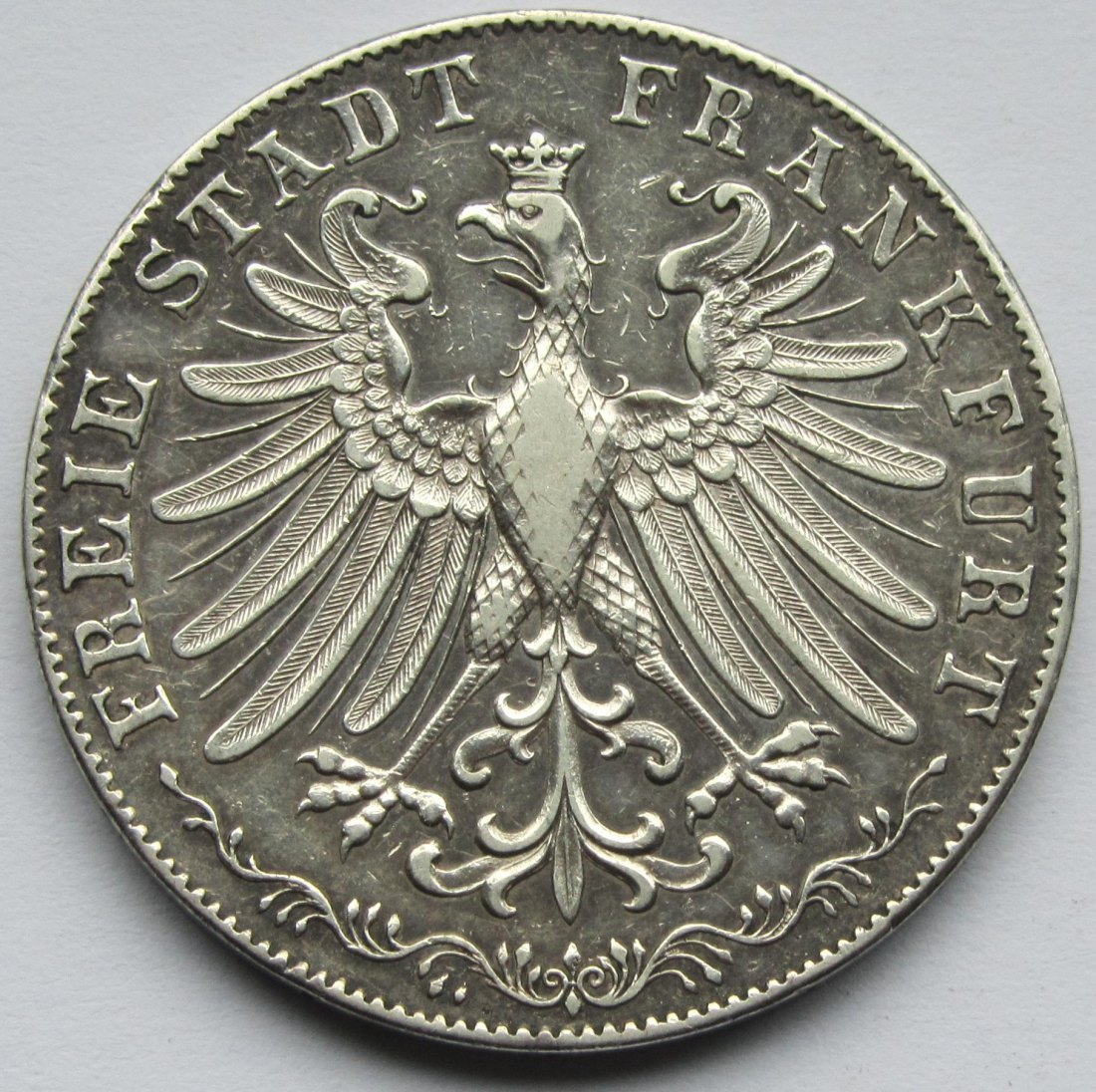  Frankfurt: 2 Gulden Goethe 1849   