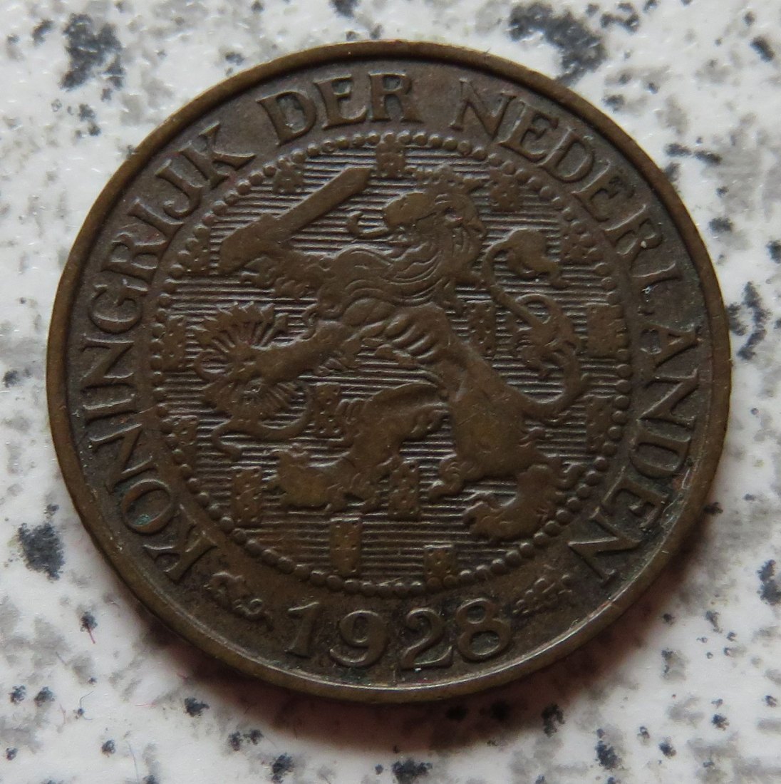  Niederlande 1 Cent 1928   