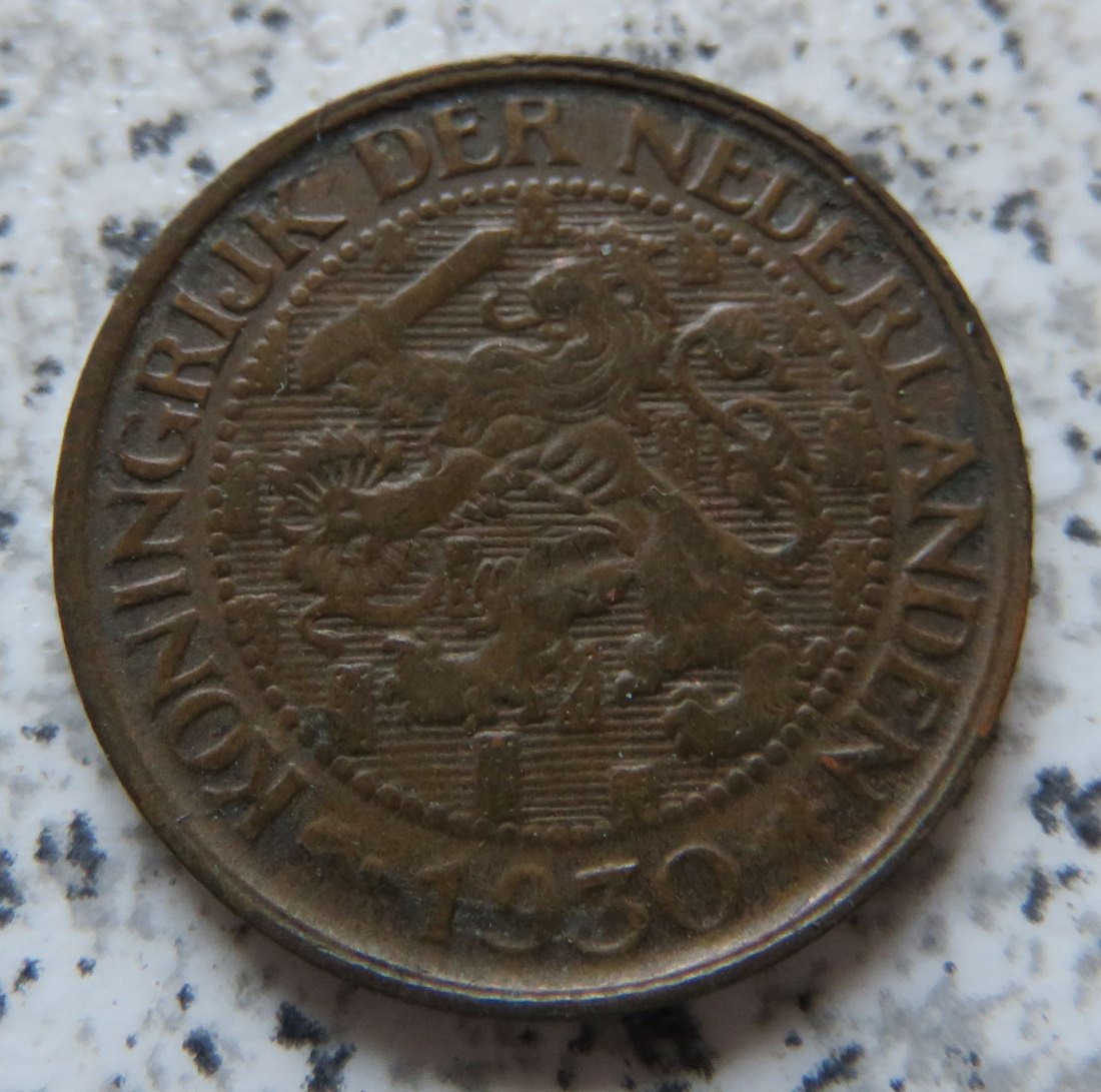  Niederlande 1 Cent 1930   