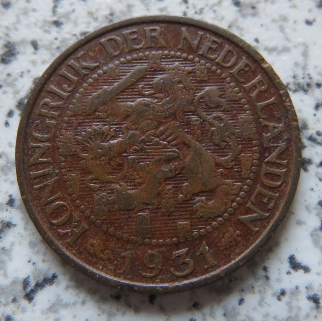  Niederlande 1 Cent 1931   