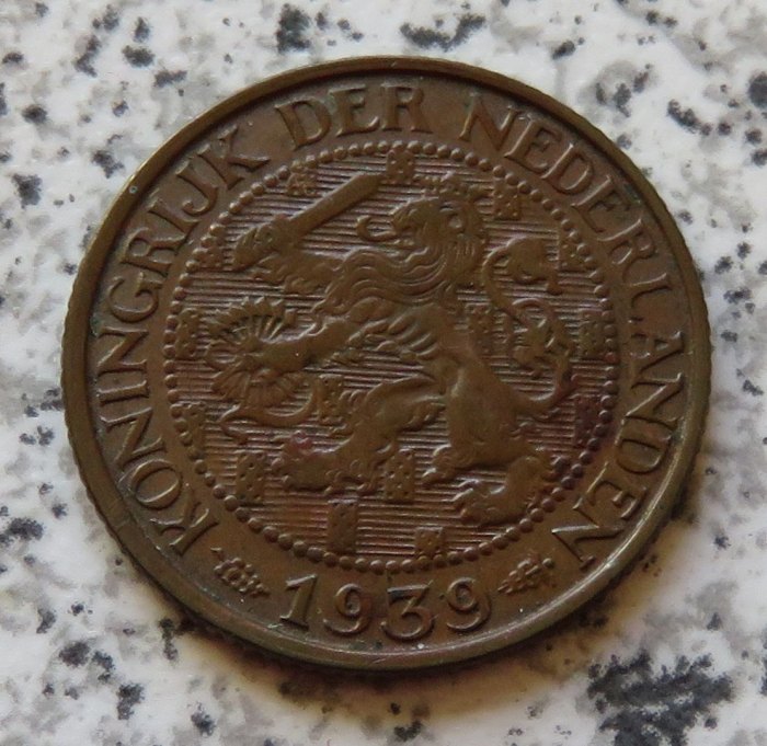  Niederlande 1 Cent 1939   