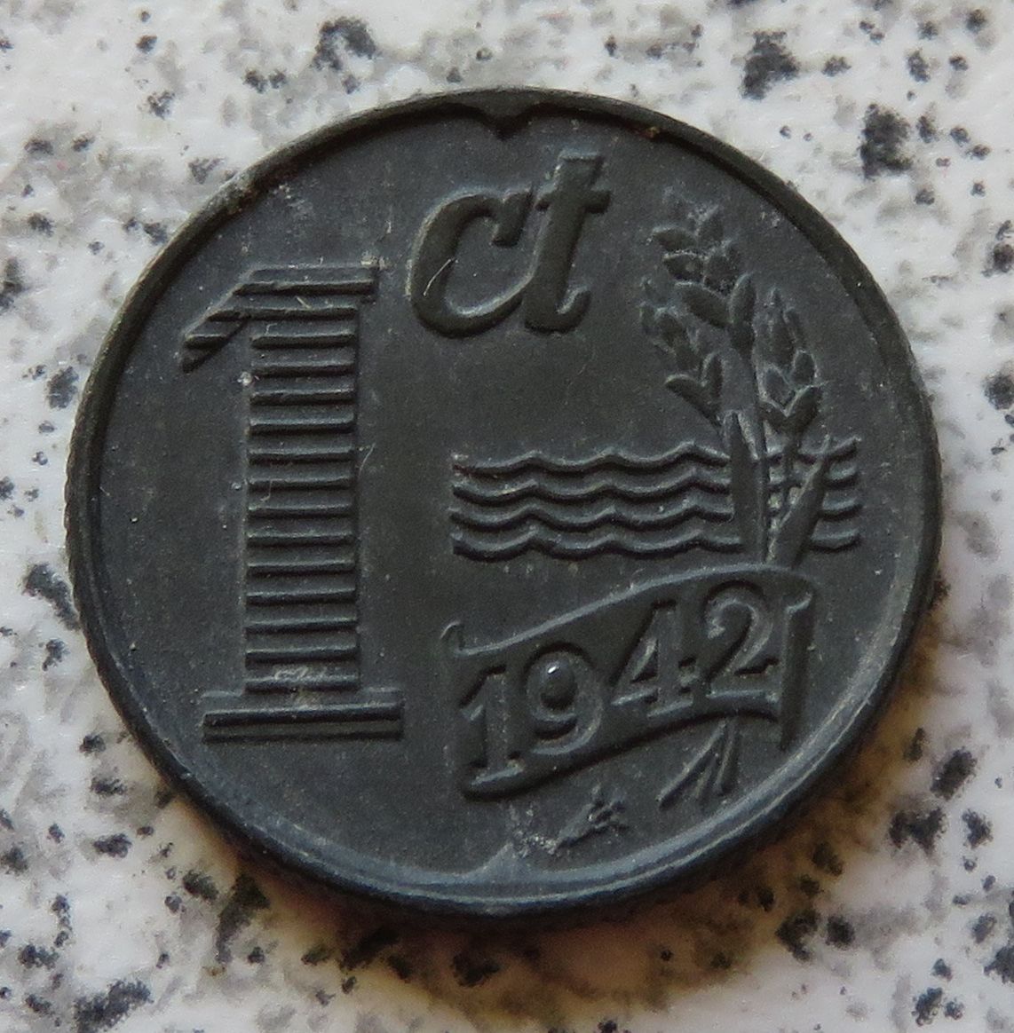  Niederlande 1 Cent 1942   